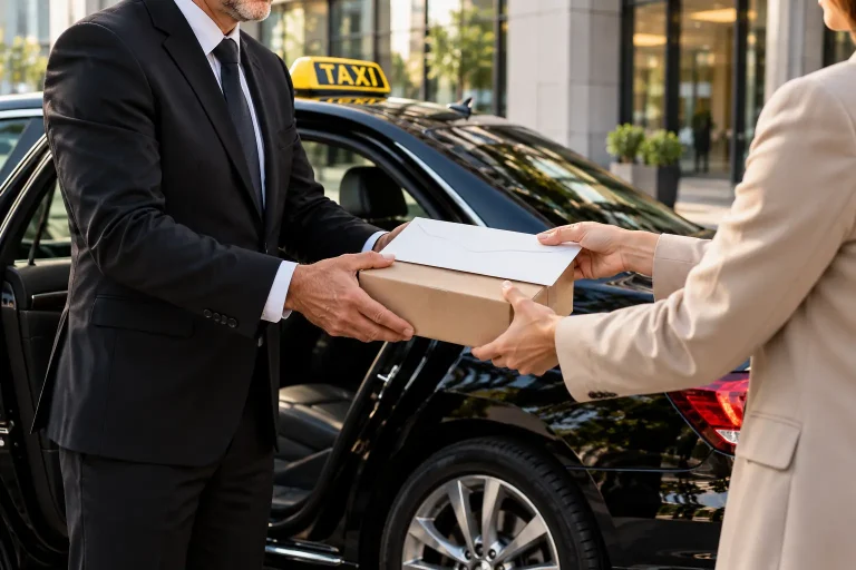Kurierfahrt für Dokumente und Sendungen mit Your Taxi Weinheim